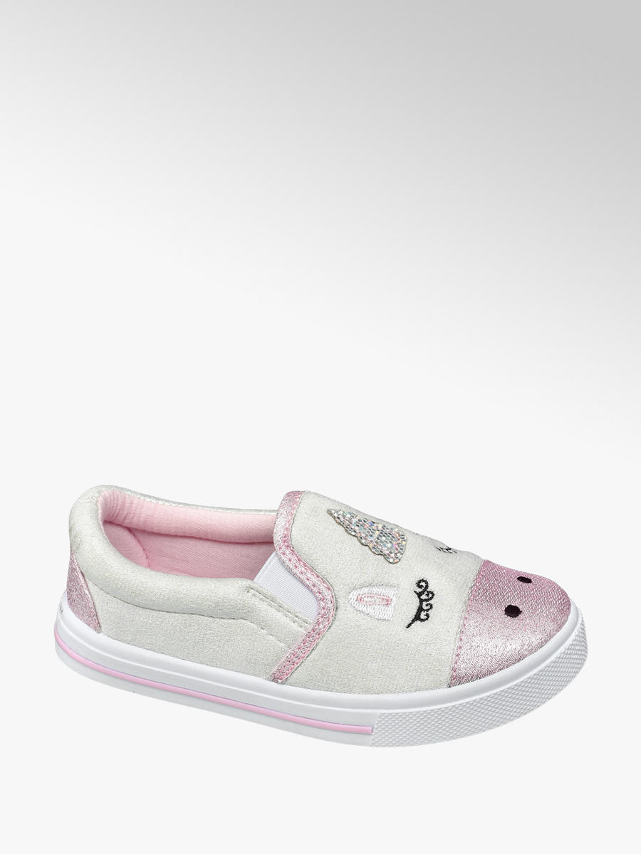 Mädchen Hausschuhe von Cupcake Couture in creme CUPCAKE COUTURE HAUSSCHUHE Gr. 21 Deichmann Kinder